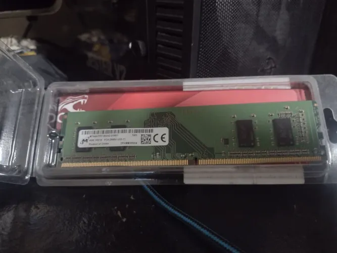 Memória ram ddr4 ECC 4gb