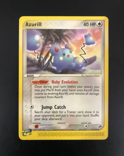 Azurill - Sandstorm - Pokemon Card