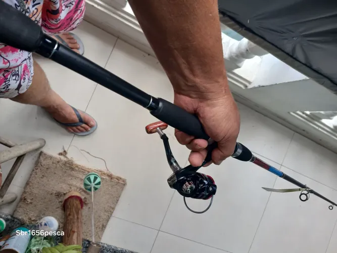 Kit de pesca lamazon molinete