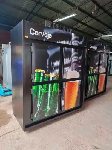MINI CÂMARA FRIA CERVEJEIRA CERVEJA CHIMAFRIO 33 CAIXAS (-7,5°C) R$ 10.799