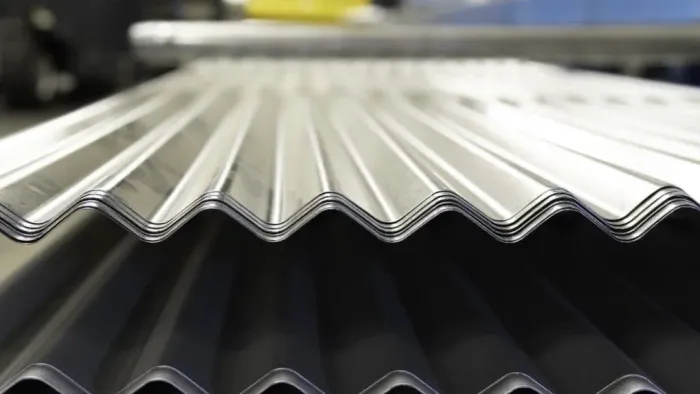 TELHAS METÁLICAS GALVANIZADAS