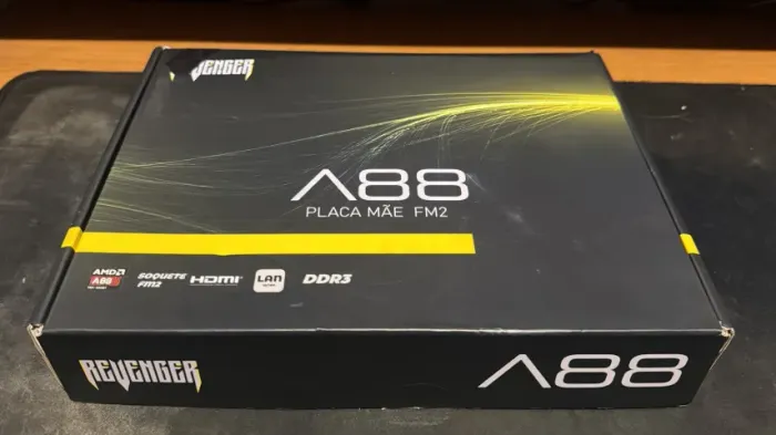 Placa Mãe FM2/FM2+ Revenger A88 DDR3 Testada e Funcionando - Perfeito Estado