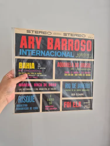Disco de vinil internacional Ary barroso