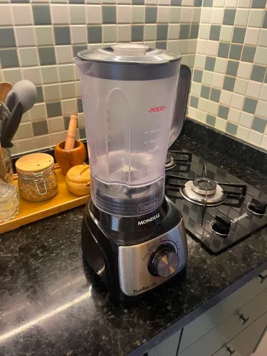 Liquidificador Mondial Turbo Black L1000 2 Litros 1000W