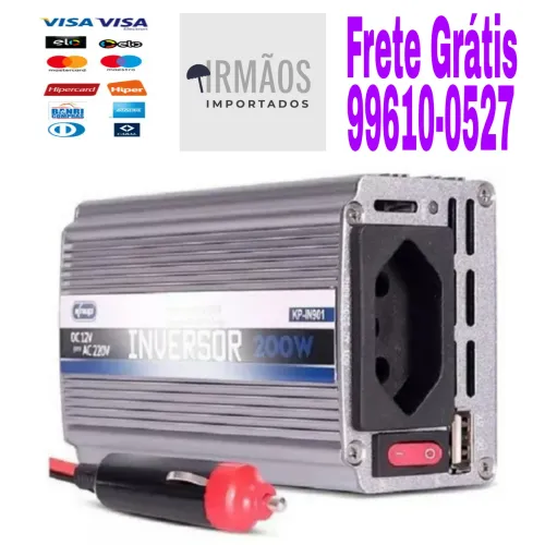Inversor 200W 12/220 Knup