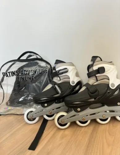 Patins Play&Fun 36-37 INLINE seminovo