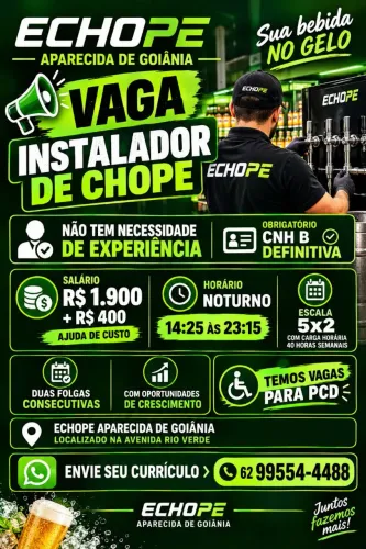 Contratação imediata 
