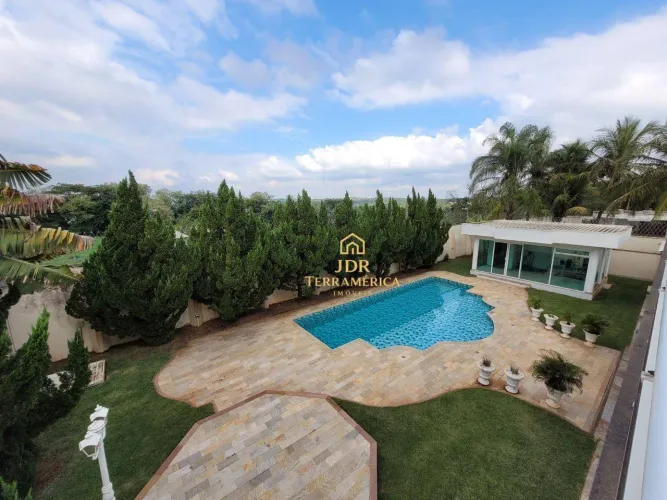 Casa de luxo com 5 suítes à venda no Condomínio Altos da Represa em Americana | Piscina |