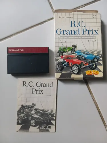 Jogo Master System R. C. Grand Prix