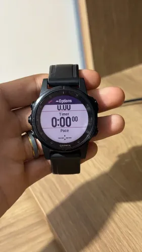 GARMIN Fenix 5s Plus - Semi novo 