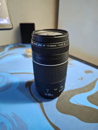 Lente canon 75-300mm
