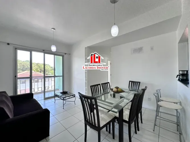 Condomínio Astúrias, 63m², 2 quartos sendo 1 suite, MOBILIADO, 1 vaga coberta, Flores
