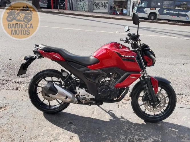 FZ15 ABS VERMELHA 2024/2024