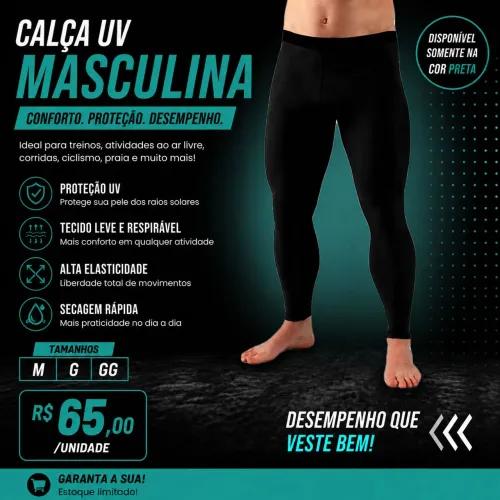 Calça UV Masculina