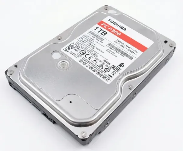 HD Interno Toshiba 1TB 7200 RPM P300 64MB Cache Alta Performance para Desktop