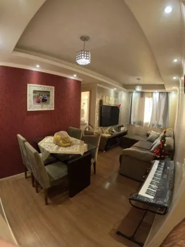 Apartamento com 2 dormitórios à venda, 55 m² por R$ 250.000 - Cidade São Jorge - Santo And