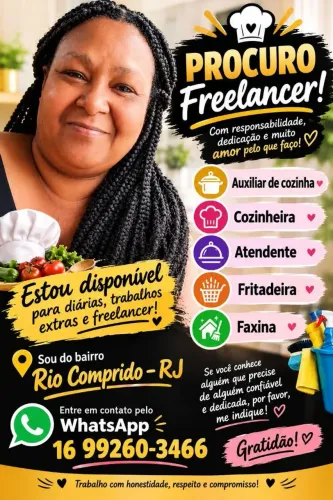 Faço free-lancer