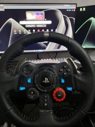 VOLANTE GAMER LOGITECH G29 + CÂMBIO - PLAYSTATION