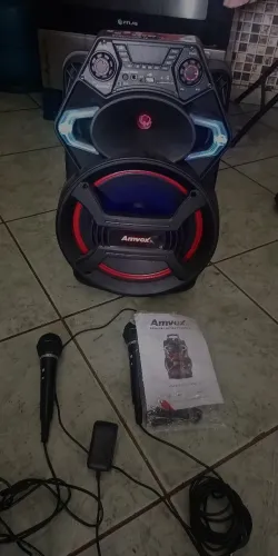 Caixa de som Amvox 550 ws nova