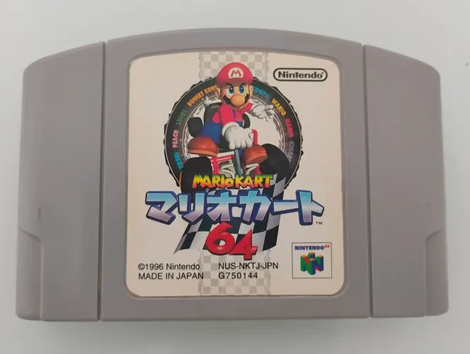 Mario kart 64 - cartucho original japonês para Nintendo 64