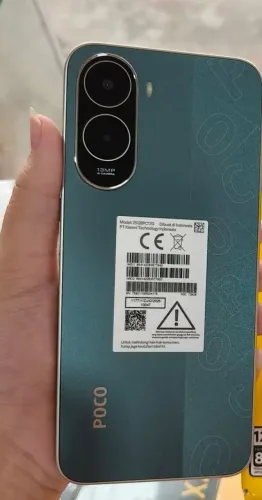 Celular Xiaomi Poco C81 128GB GREEN - Promoção LOJA FÍSICA