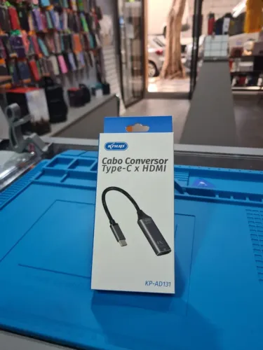 Cabo Conversor USB Type-C para HDMI 4K