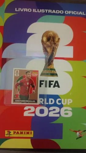 Cristiano Ronaldo Legend Bronze Copa do Mundo 2026 Panini - Rara
