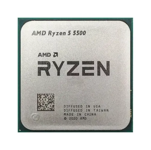 Processador AMD Ryzen 5 5500, 3.6GHz (4.2GHz Max Turbo), Cache 19MB, AM4, Sem Vídeo - 100-