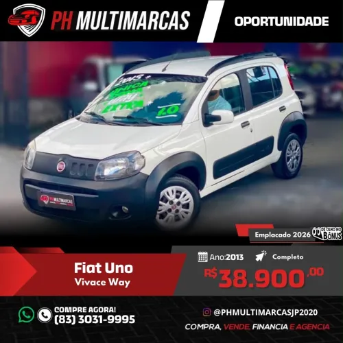 Fiat Uno WAY 1.0 EVO Fire Flex 8V 5P 2013