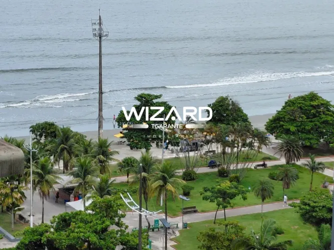 Apartamento Alto Padrão com Vista Mar à Venda na Orla da Praia - Santos