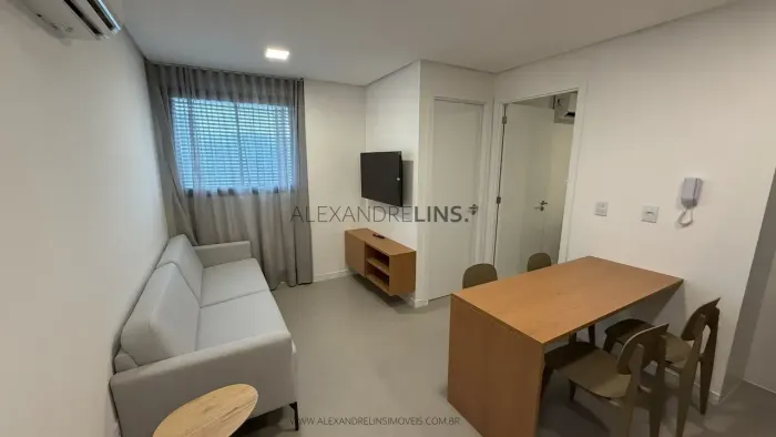 Quarto Sala mobiliado em um prédio moderno em Cruz das Almas
