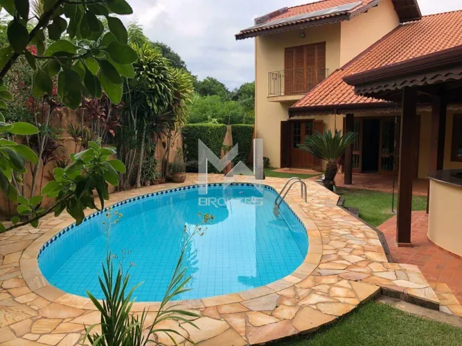Casa para aluguel, 5 quartos, 3 suítes, 6 vagas, Jardim das Paineiras - Campinas/SP