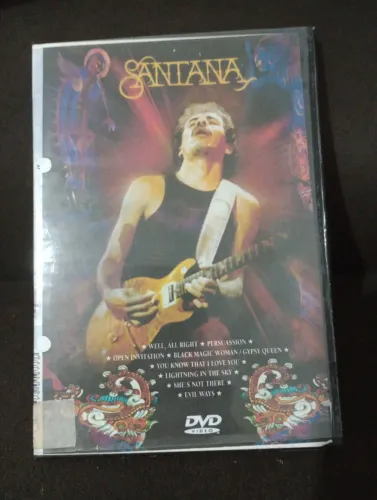 Dvd Santana ao Vivo Austrália 