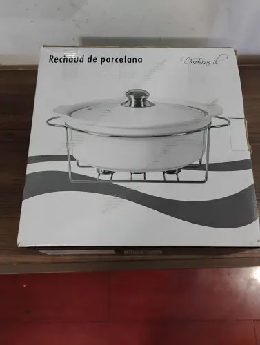 Réchaud de porcelana com 38cm.