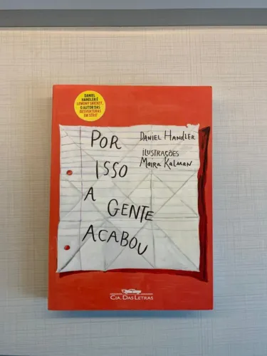 Livro Por Isso a Gente Acabou de Daniel Handler