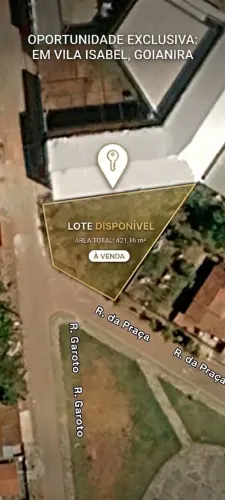 Oportunidade: Terreno de 421,16 m² - Vila Isabel, Goianira