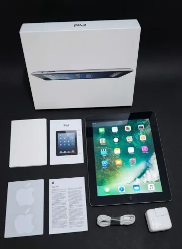 Apple iPad 4ª Geração 16GB Wi-Fi Preto A1458