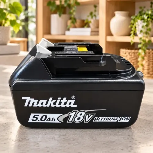 Bateria Makita BL1850B 18V 5Ah LXT Original Nova - 90Wh Indicador de Carga 4 LEDs