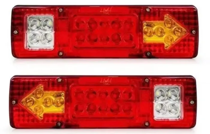 Lanterna traseira de LED para carretilha, trailer, caminhão 