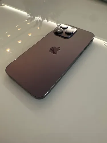 iPhone 14 Pro Max 128GB Roxo-Profundo - Impecável + Brindes