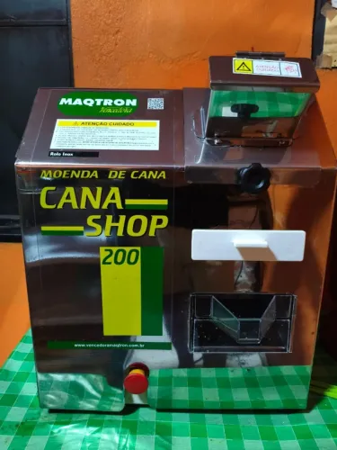 Moenda de Cana Profissional Maqtron Cana Shop 200 - Excelente Estado