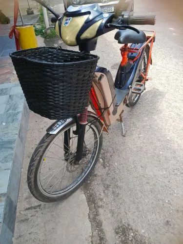 Vendo bicicleta elétrica funcionando perfeitamente