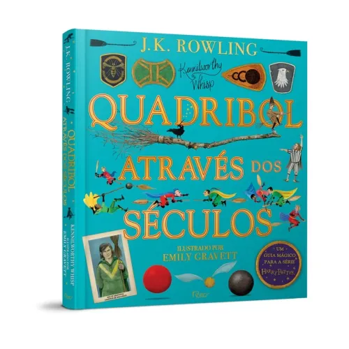 LIVRO HARRY POTTER - QUADRIBOL ATRAVÉS DOS SÉCULOS (ESTADO DE NOVO)