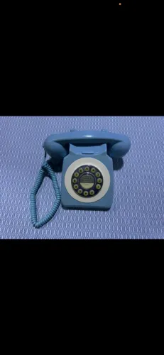Telefone radial vintage funcionando