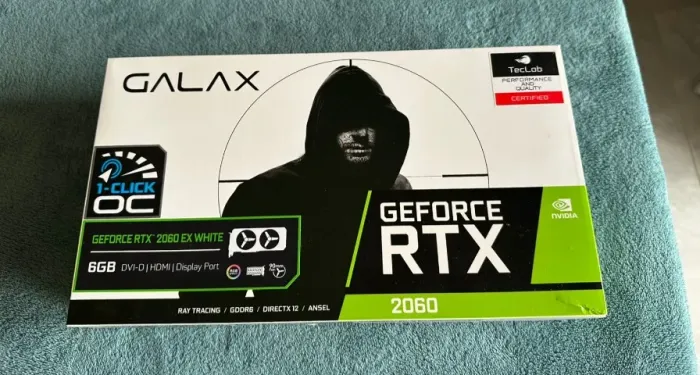 Placa de vídeo Nvidia RTX 2060 GALAX 6GB