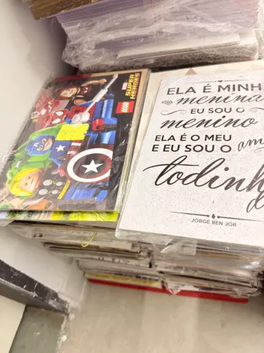 Placas decorativas em mdf - lote