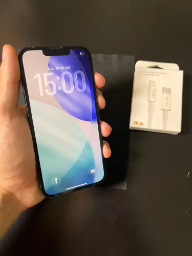 iPhone 13 Preto de 128Gb - impecável