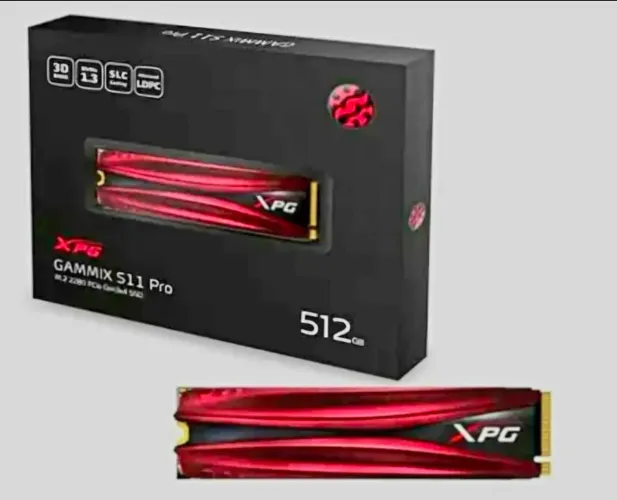 Ssd m2 512gb xpg gammix s11 pro nvme pcie agammixs11p 512gt-c Adata