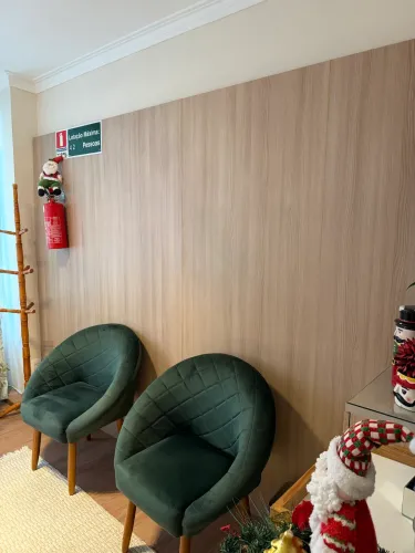 Placa de mdf amadeirado