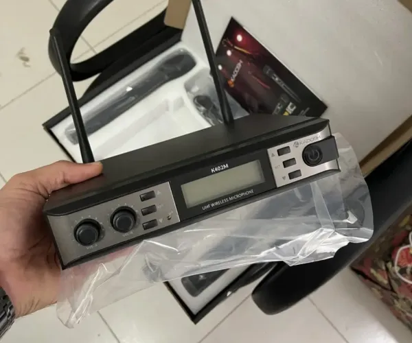 Microfone sem fio k-402 GARANTIA 